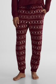 Pantalon côtelé - Homme && BOURGOGNE MULTI