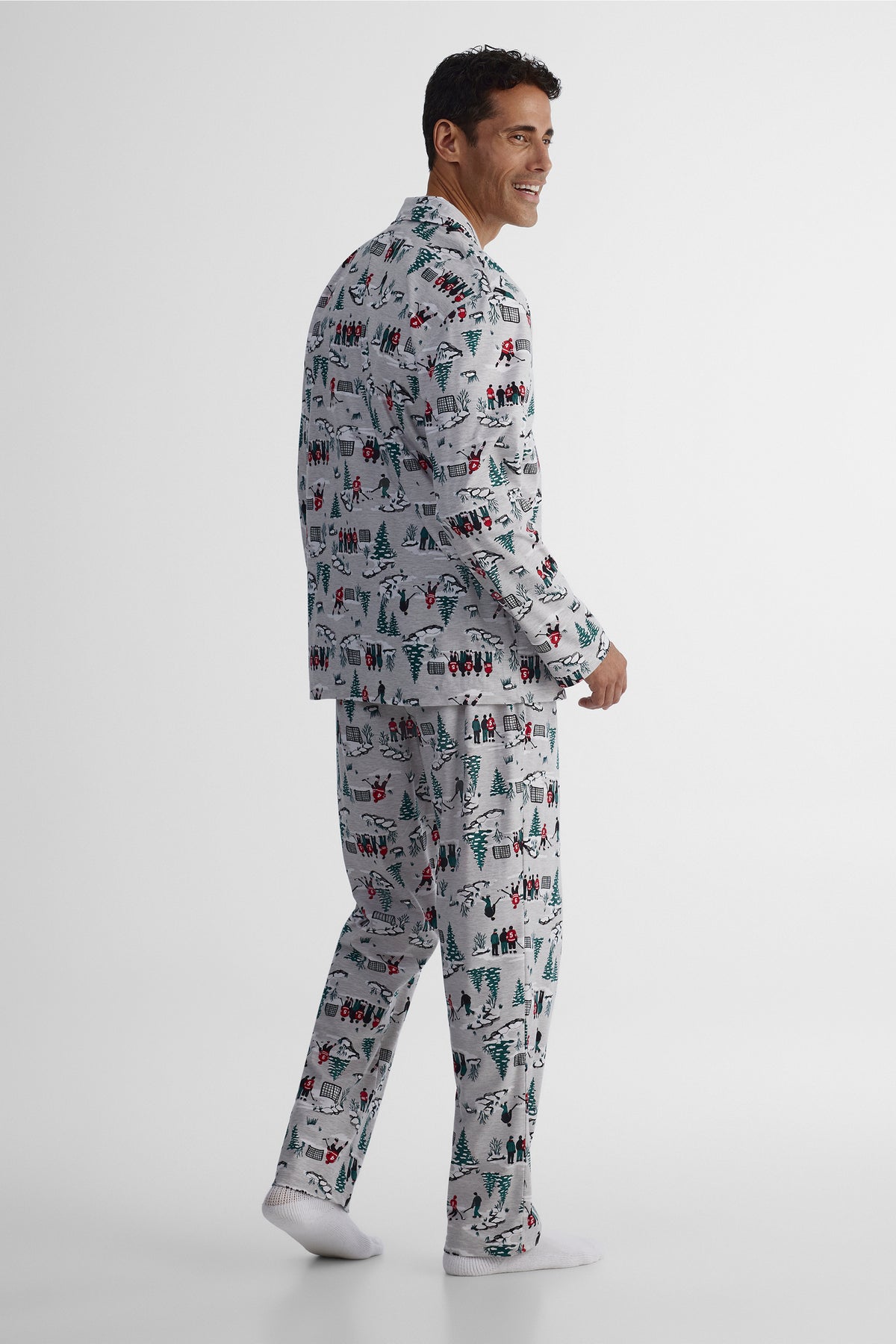 Ensemble imprimé - Homme && GRIS MULTI