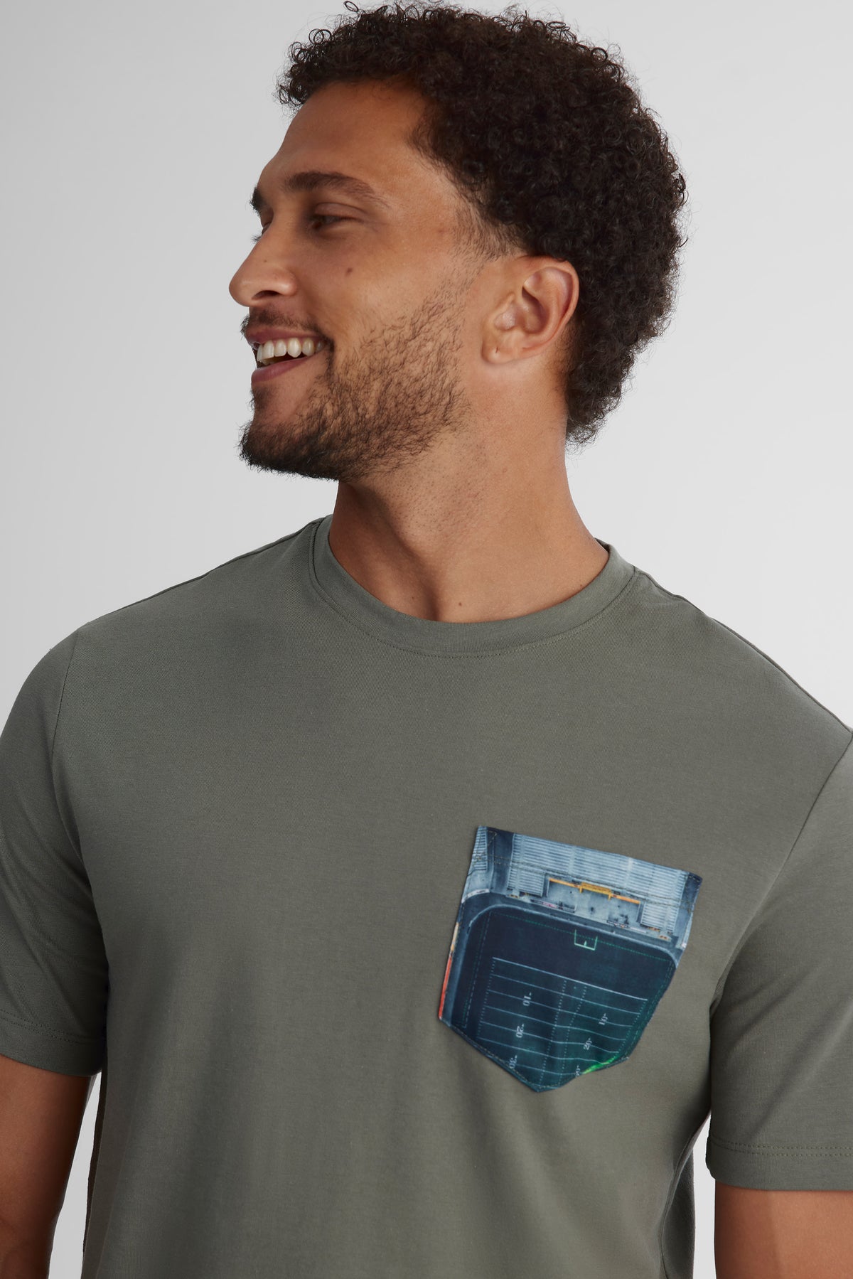 T-shirt imprimé 2/30$ - Homme && GRIS