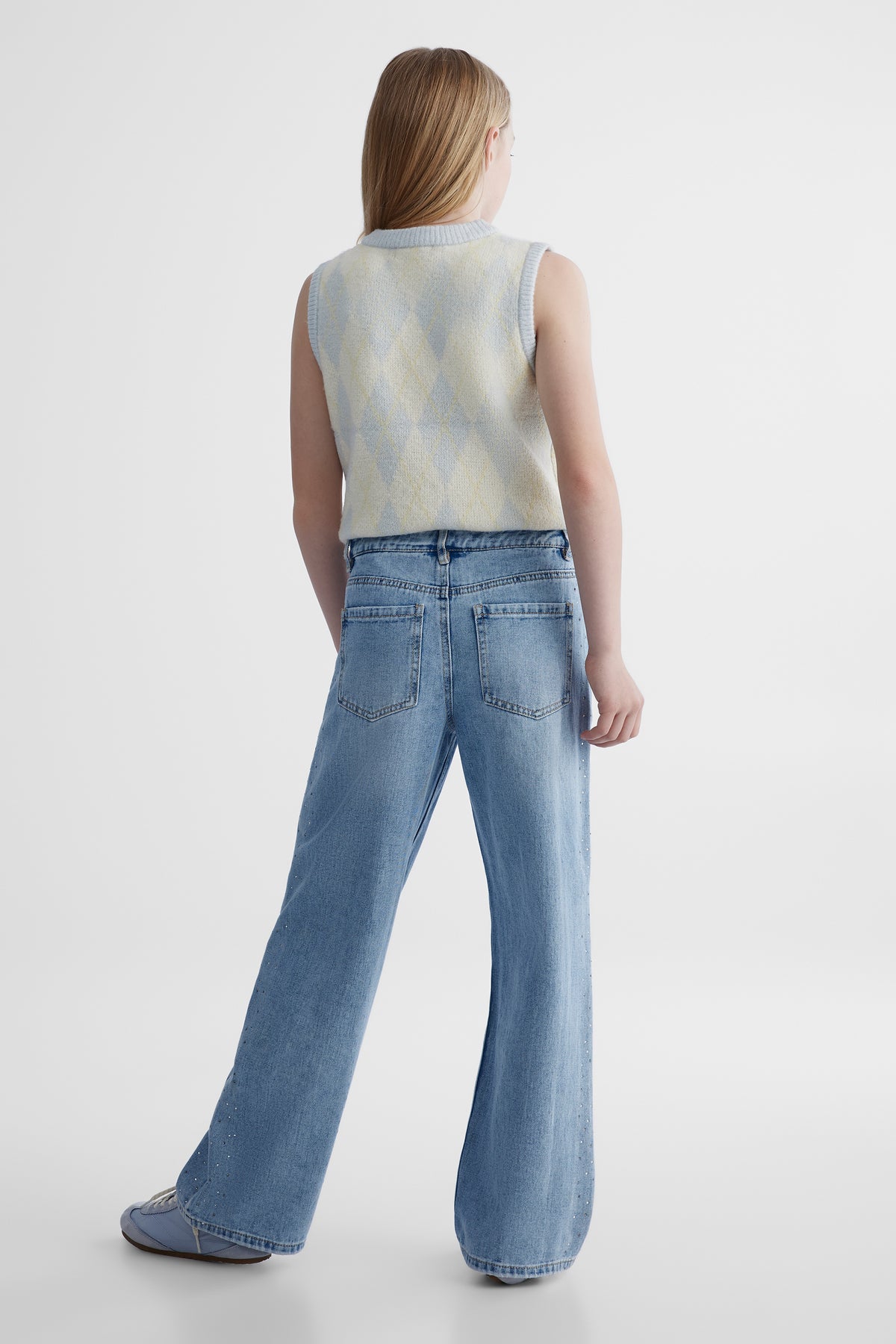 Jean en jean - Ado fille && DENIM MOYEN
