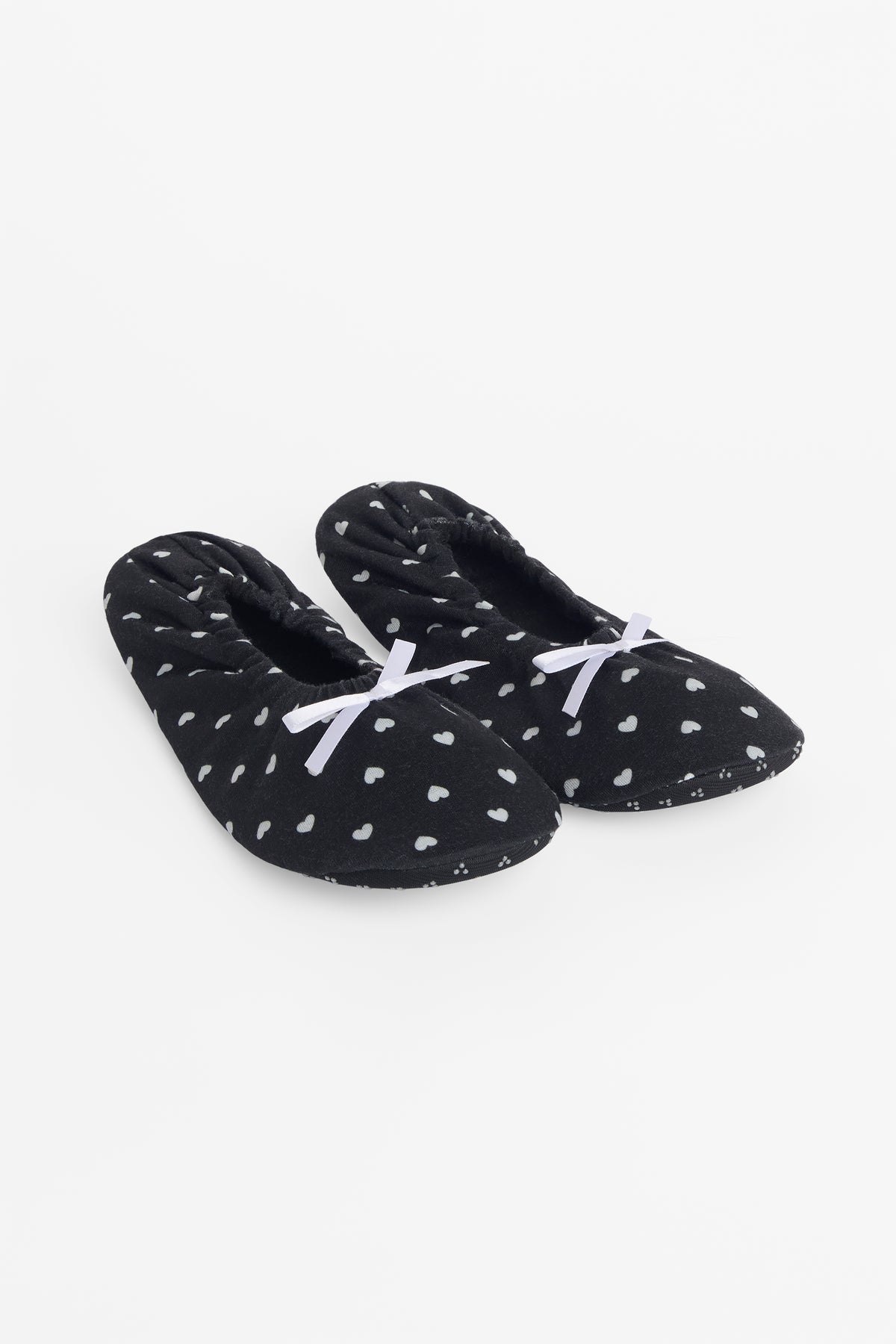 Pantoufles ballerines - Femme && NOIR/MULTI