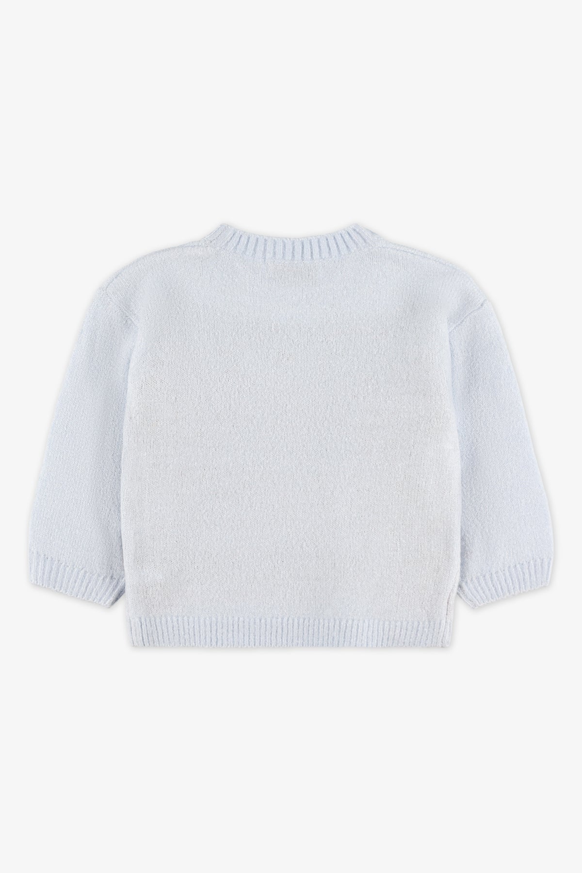 Chandail en tricot - Bébé fille && BLEU PALE