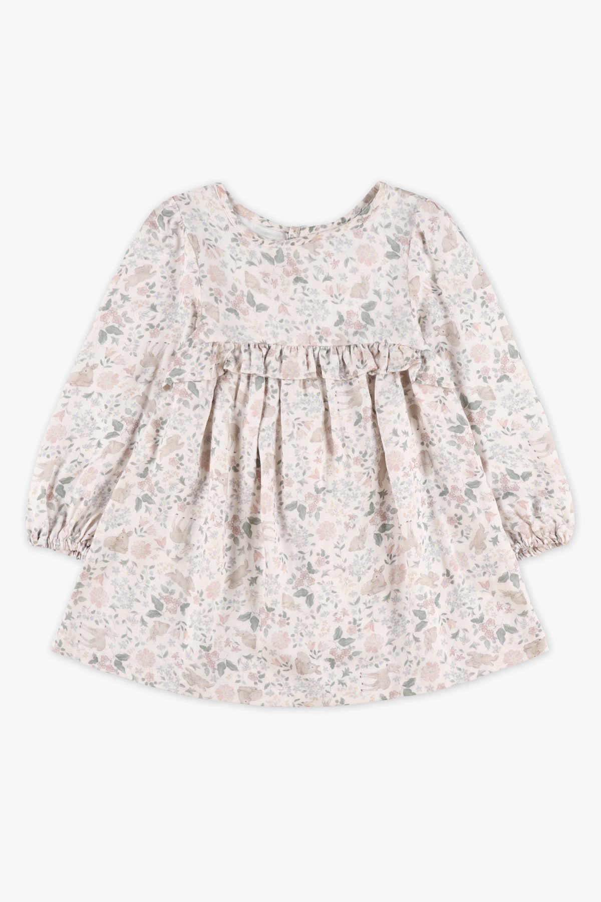 Robe - Bébé fille && BLANC CASSÉ/MULTI