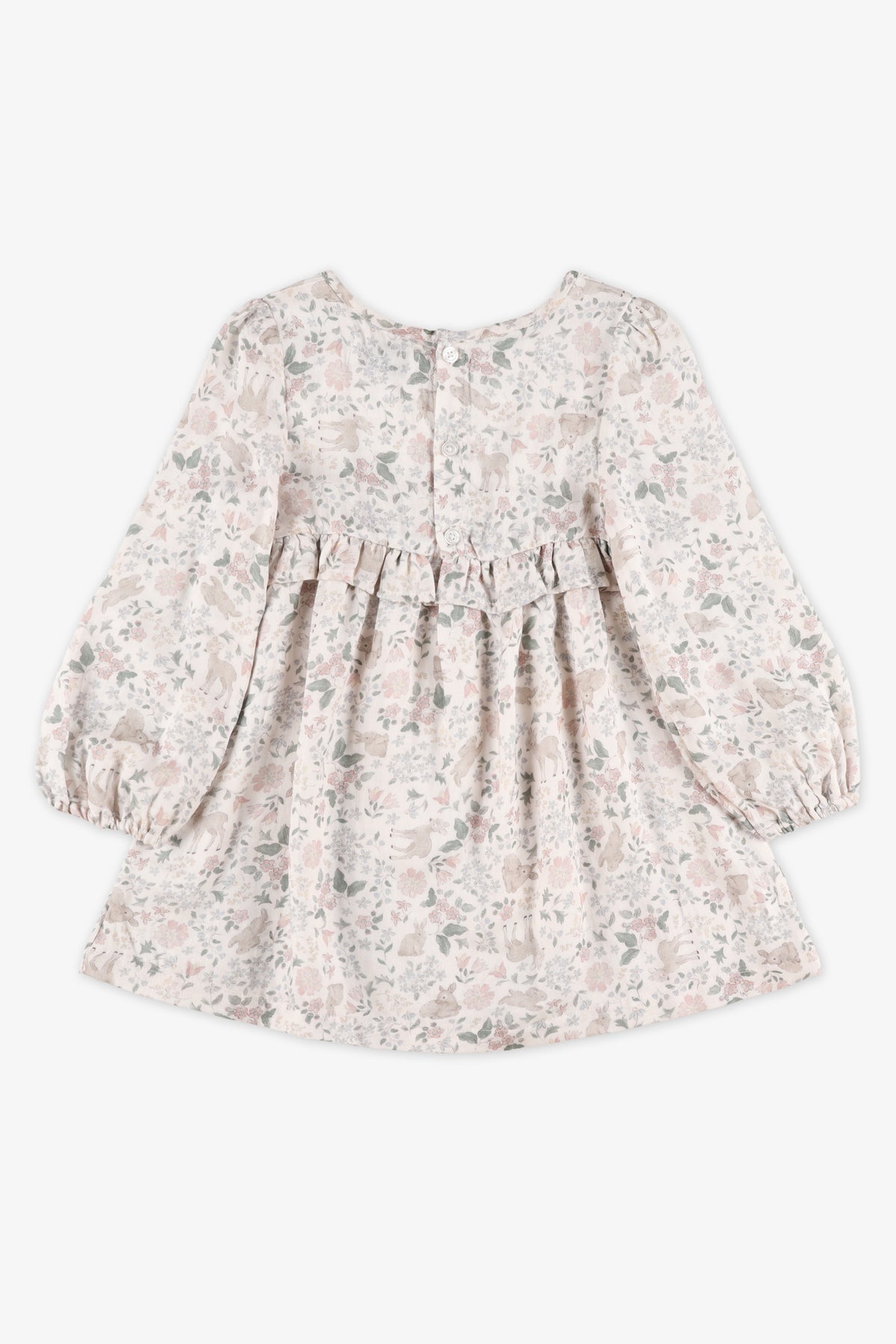 Robe - Bébé fille && BLANC CASSÉ/MULTI