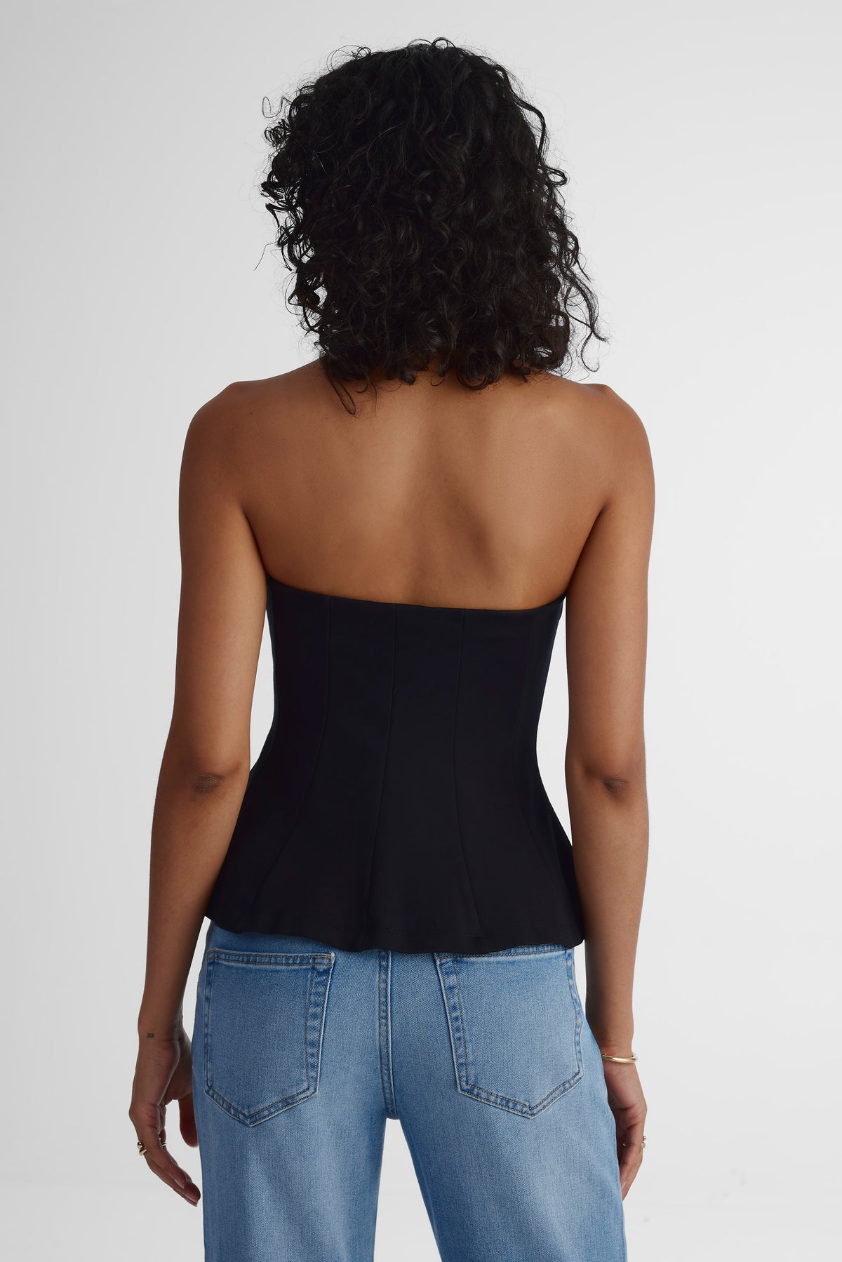 Haut tube extensible - Femme && NOIR