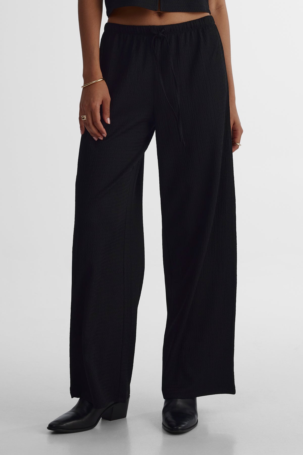 Pantalon extensible - Femme && NOIR