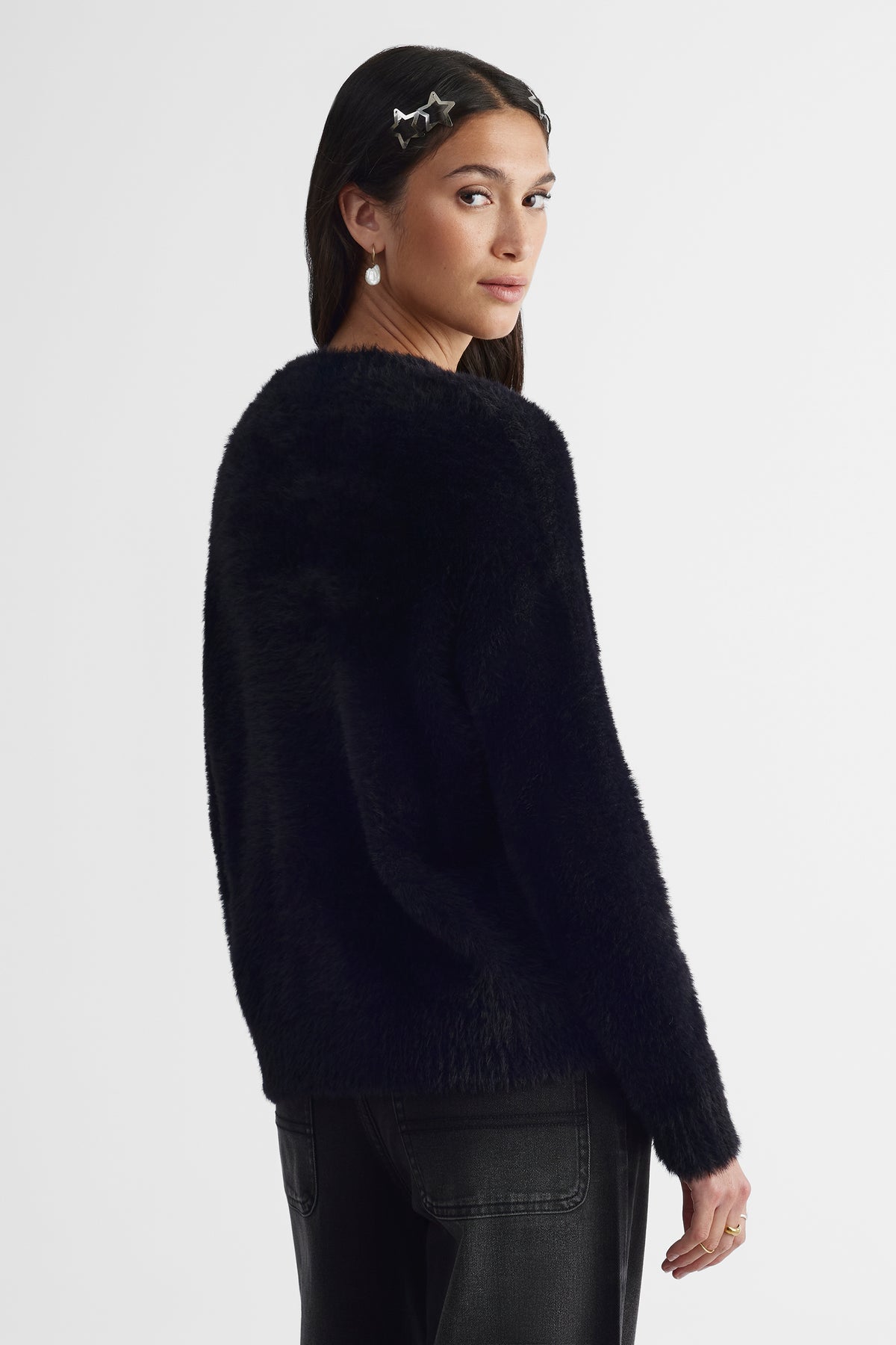 Chandail en tricot - Femme && NOIR