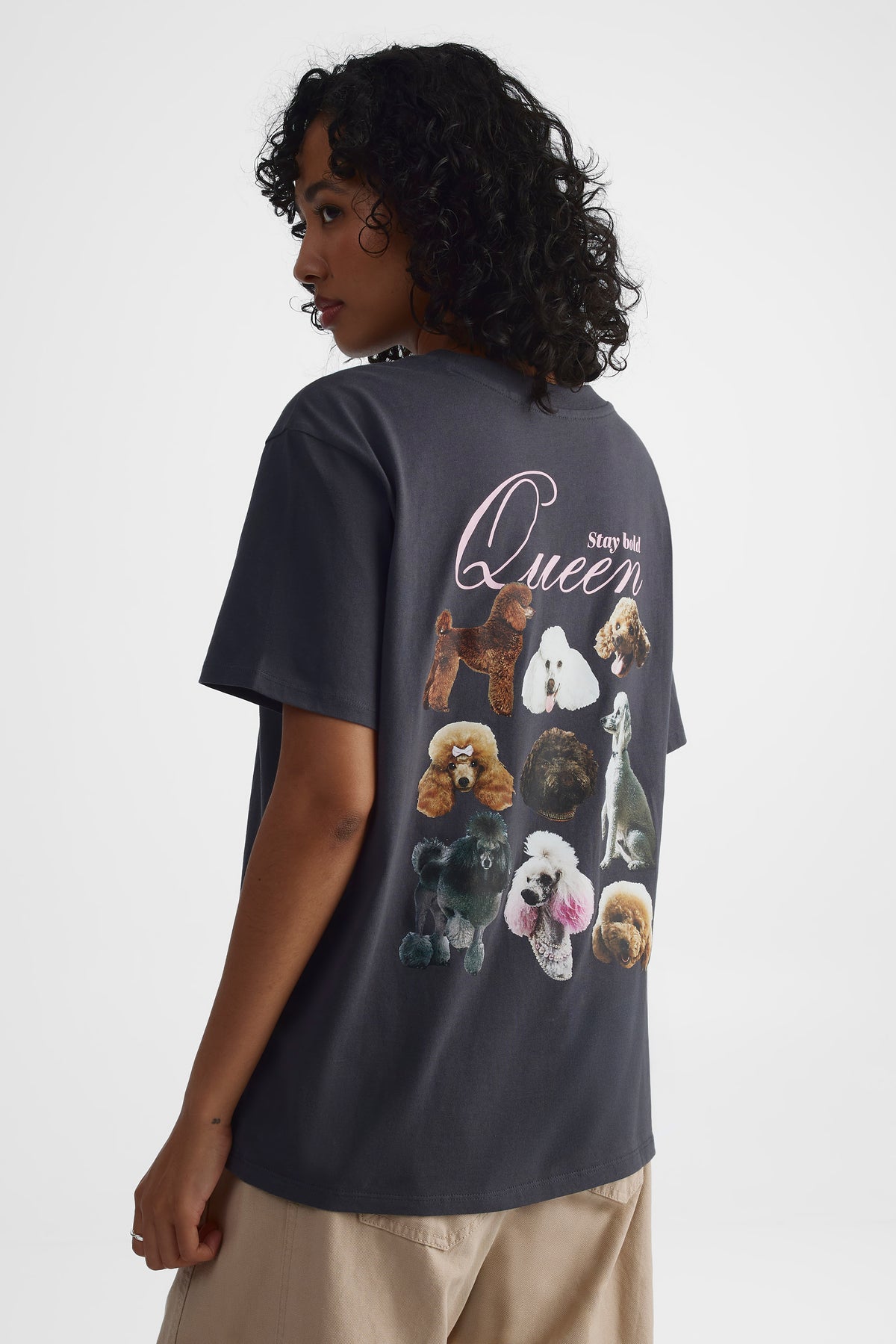 T-shirt - Femme && CHARBON