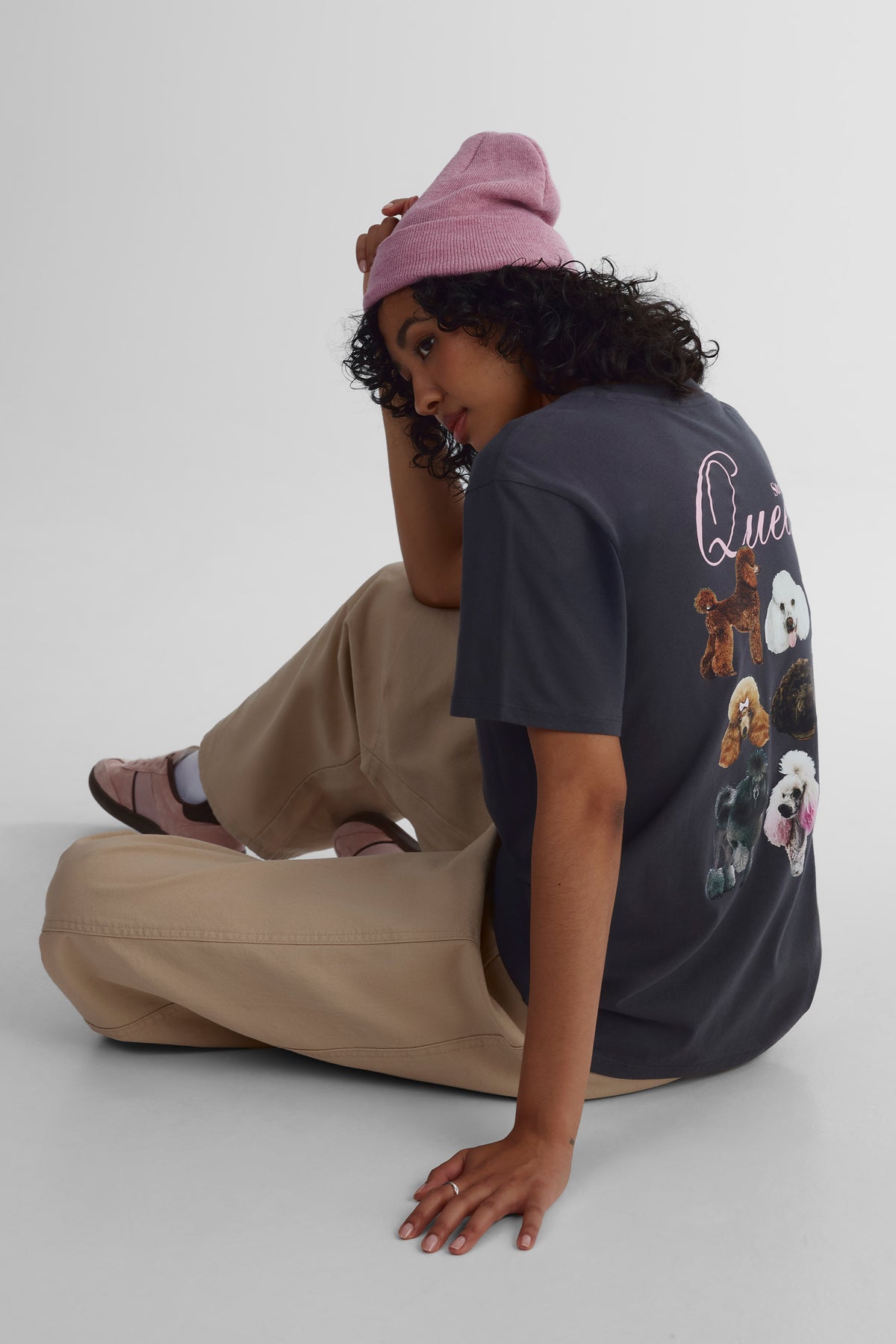 T-shirt - Femme && CHARBON