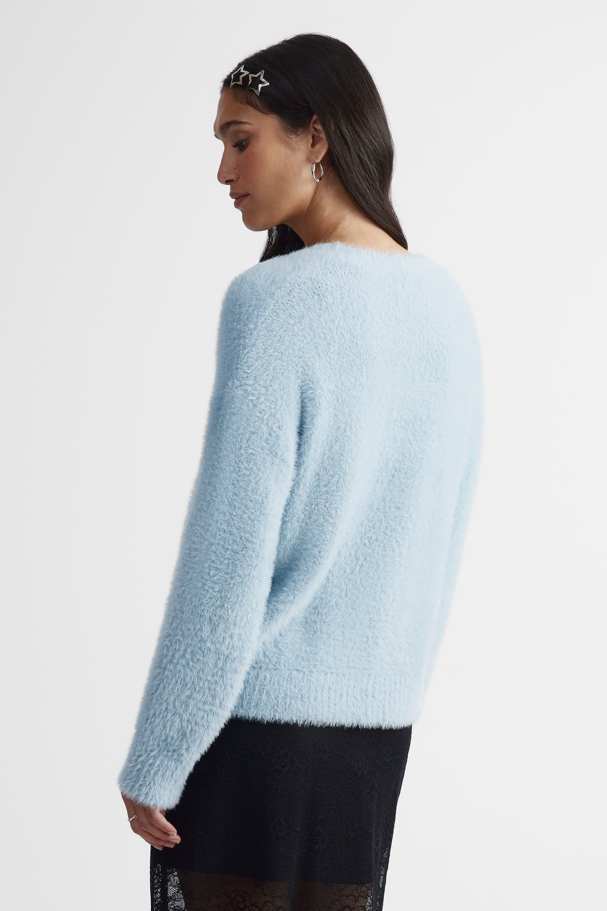 Cardigan - Femme && BLEU