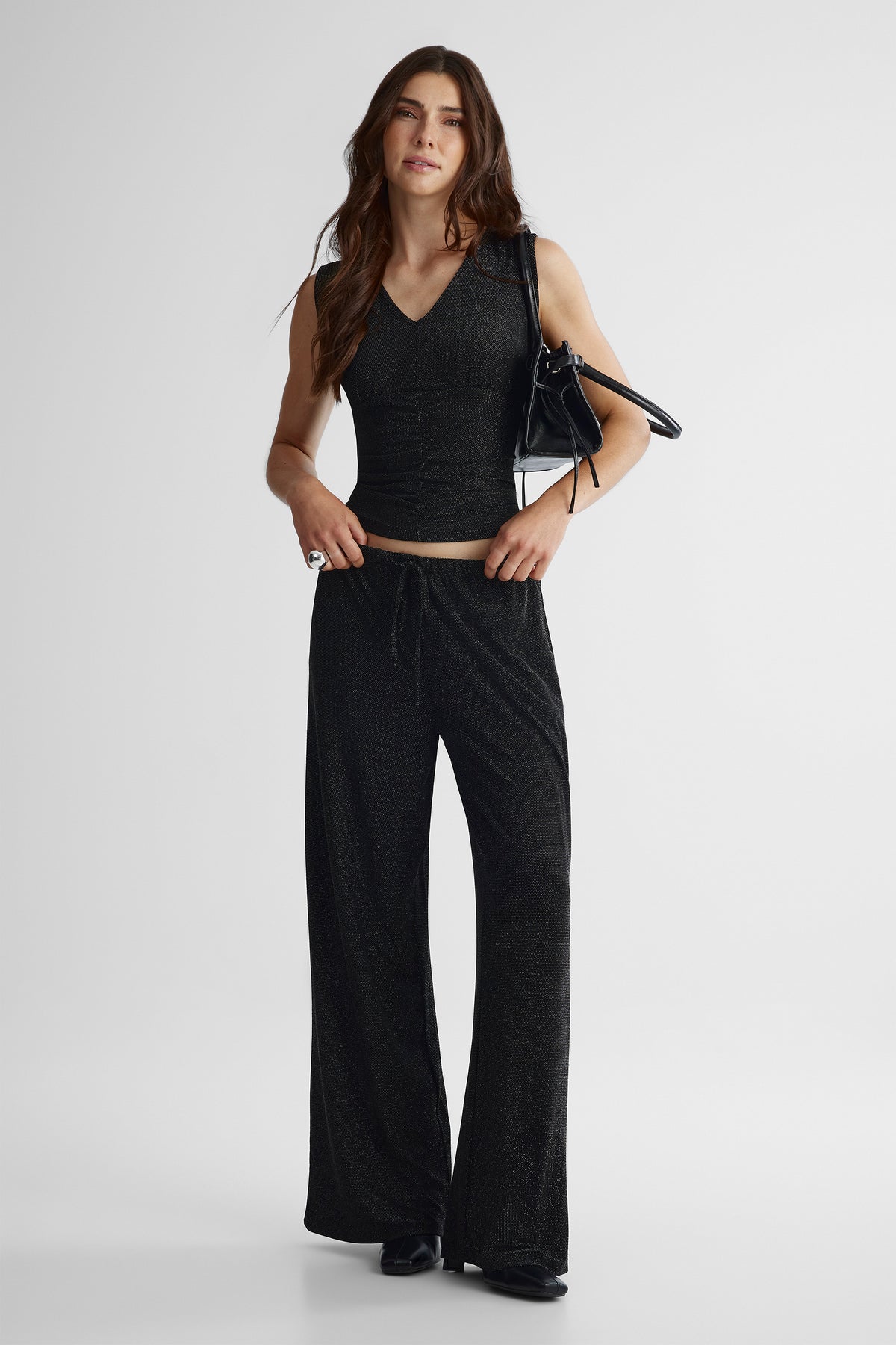 Camisole extensible - Femme && NOIR