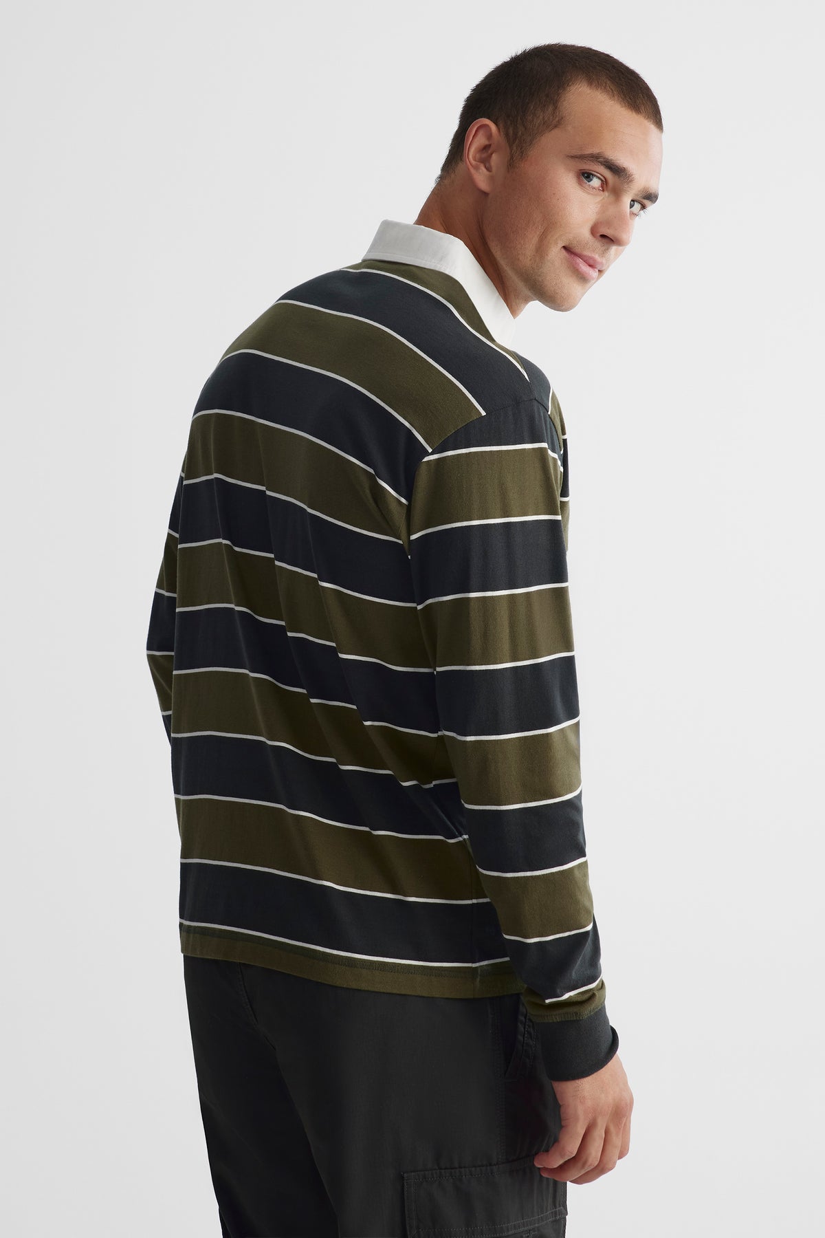 Polo - Homme && VERT/MULTI