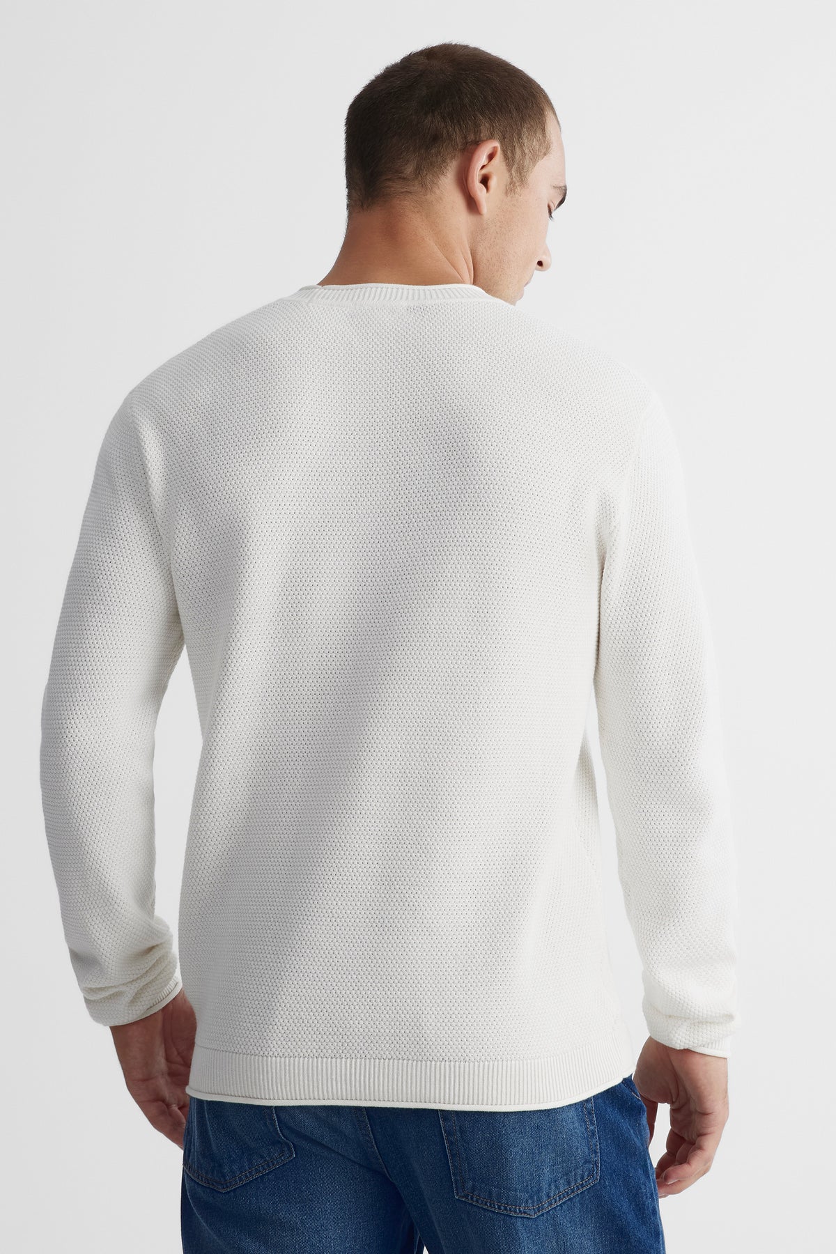 Chandail en tricot - Homme && BEIGE