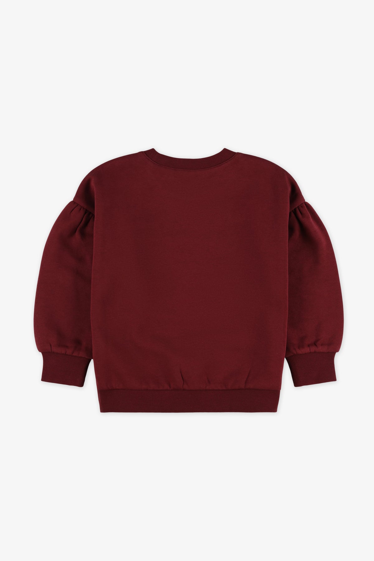 Chandail ouaté - Enfant fille && ROUGE VIN