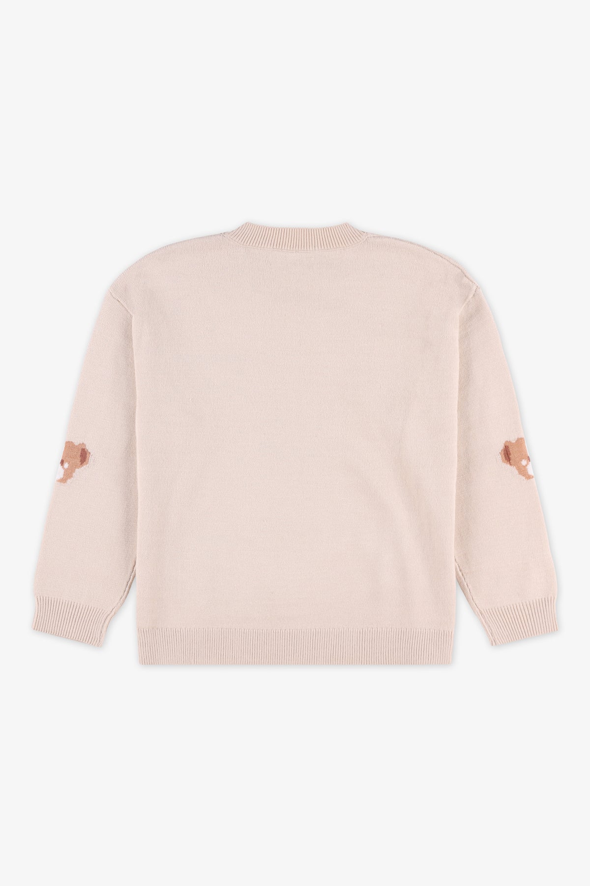Chandail en tricot - Enfant fille && BLANC CASSÉ/MULTI