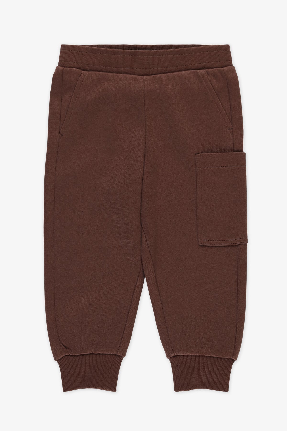 Pantalon douillet - Enfant garçon && BRUN