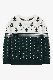 Chandail en tricot imprimé - Enfant garçon && SARCELLE/MULTI