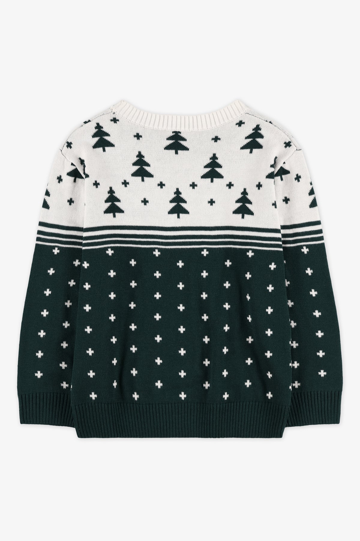 Chandail en tricot imprimé - Enfant garçon && SARCELLE/MULTI