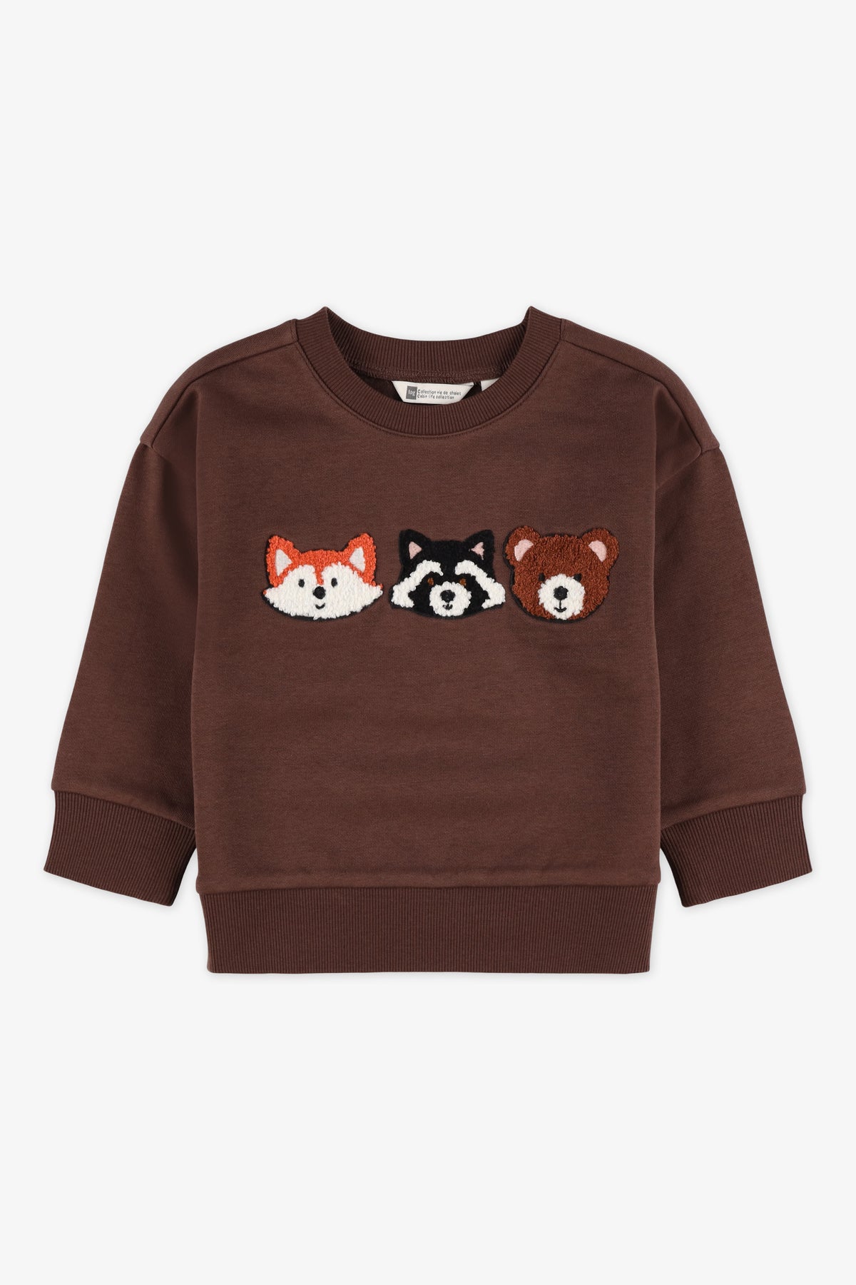 Chandail ouaté - Bébé garçon && BRUN
