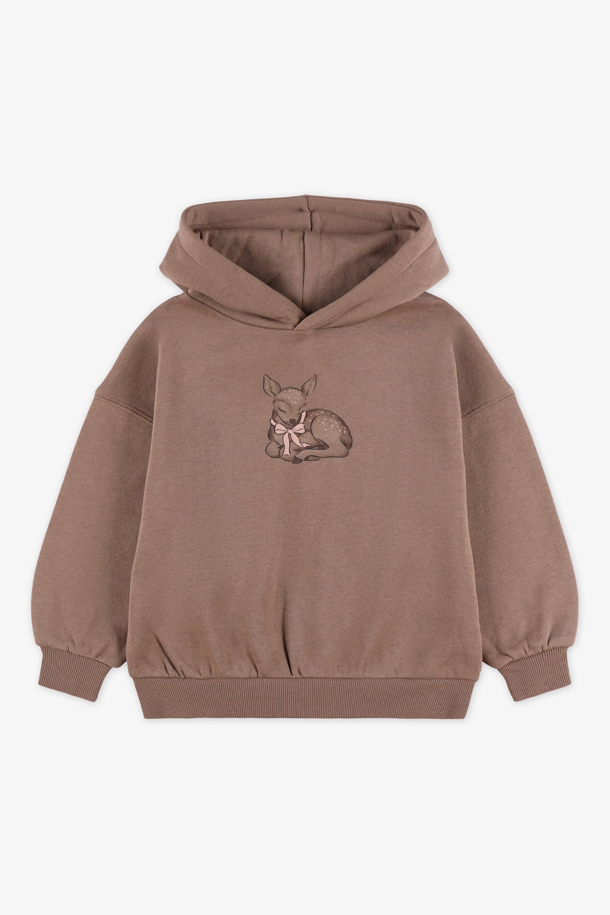 Chandail ouaté - Enfant fille && BRUN