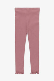 Legging côtelé - Enfant fille && MAUVE