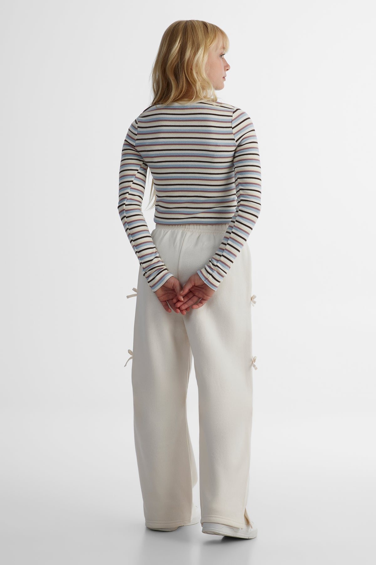 Pantalon douillet - Ado fille && BLANC CASSÉ
