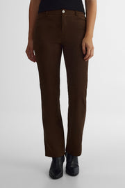 Pantalon extensible - Femme && BRUN