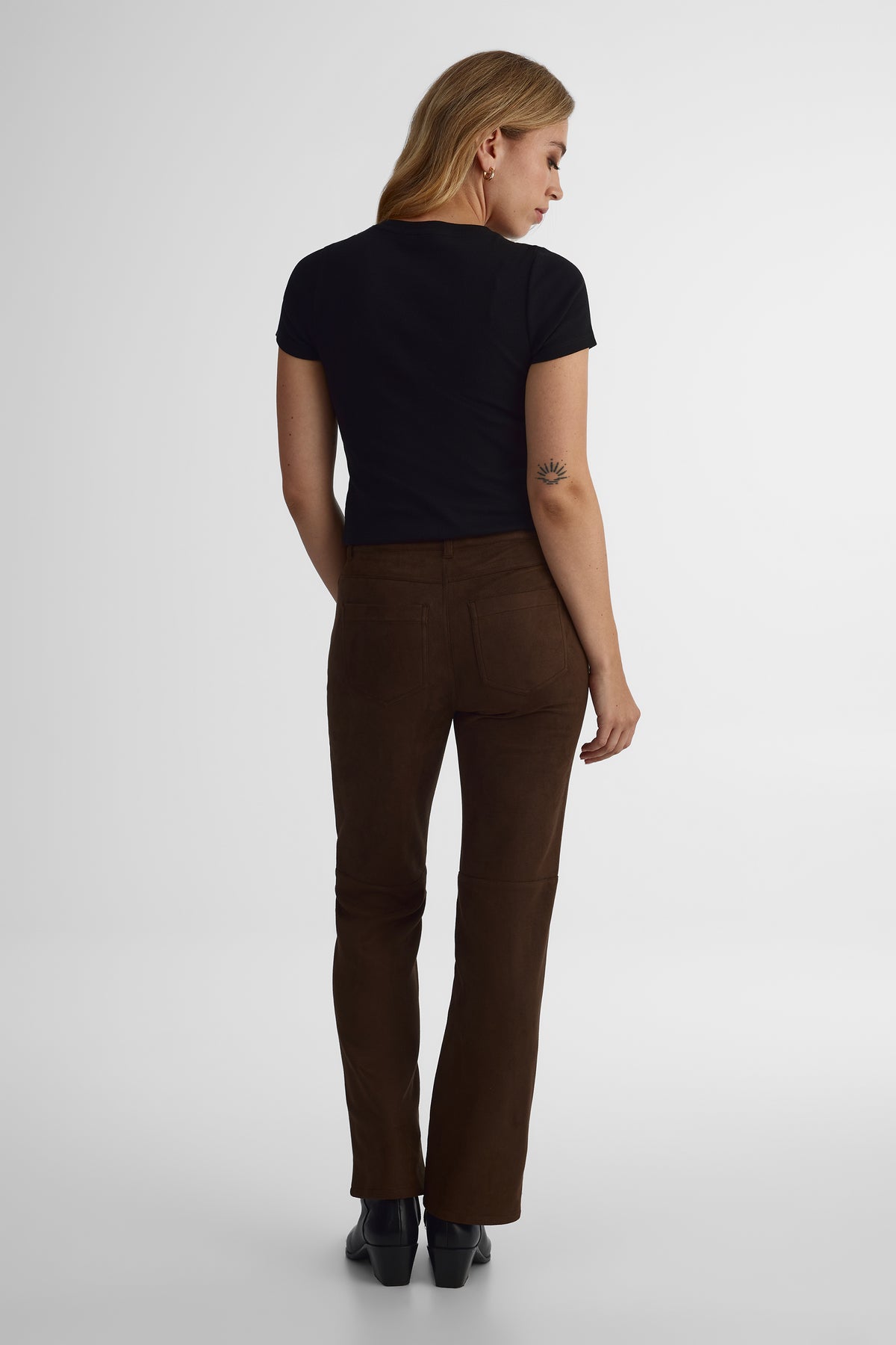 Pantalon extensible - Femme && BRUN