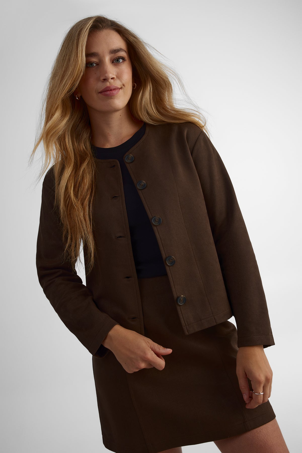 Jupe extensible - Femme && BRUN
