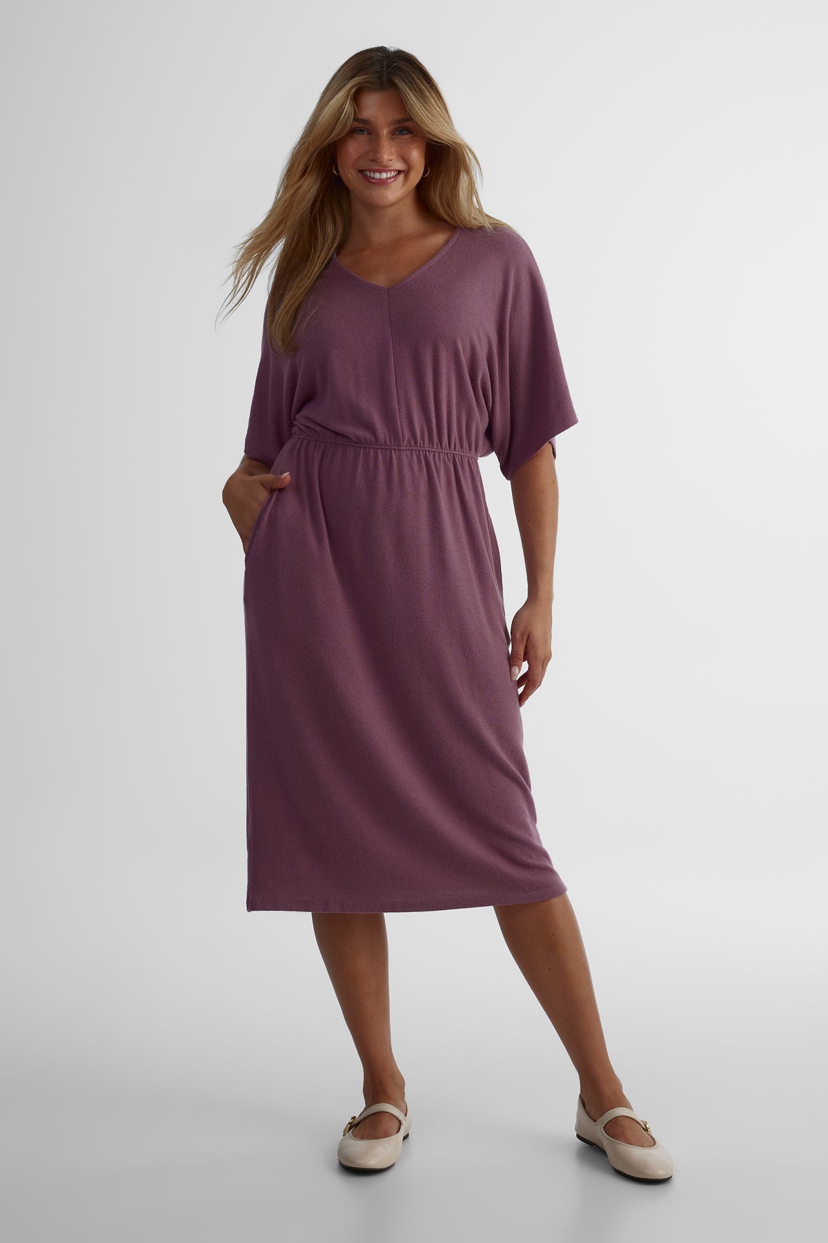 Robe extensible - Femme && MAUVE