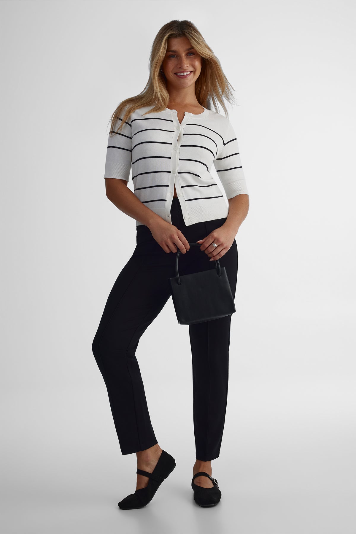 Pantalon extensible - Femme && NOIR