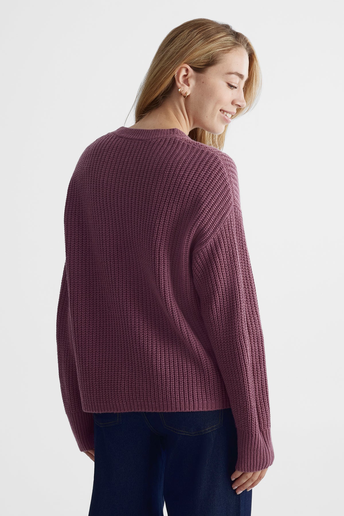 Chandail en tricot - Femme && MAUVE