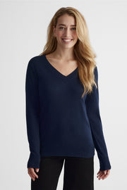 Chandail en tricot - Femme && MARIN