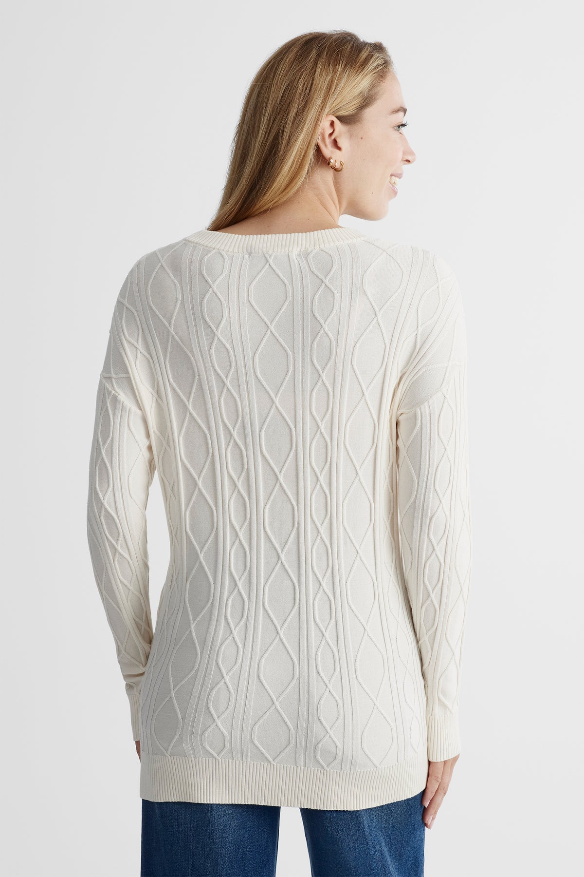 Chandail en tricot - Femme && BEIGE