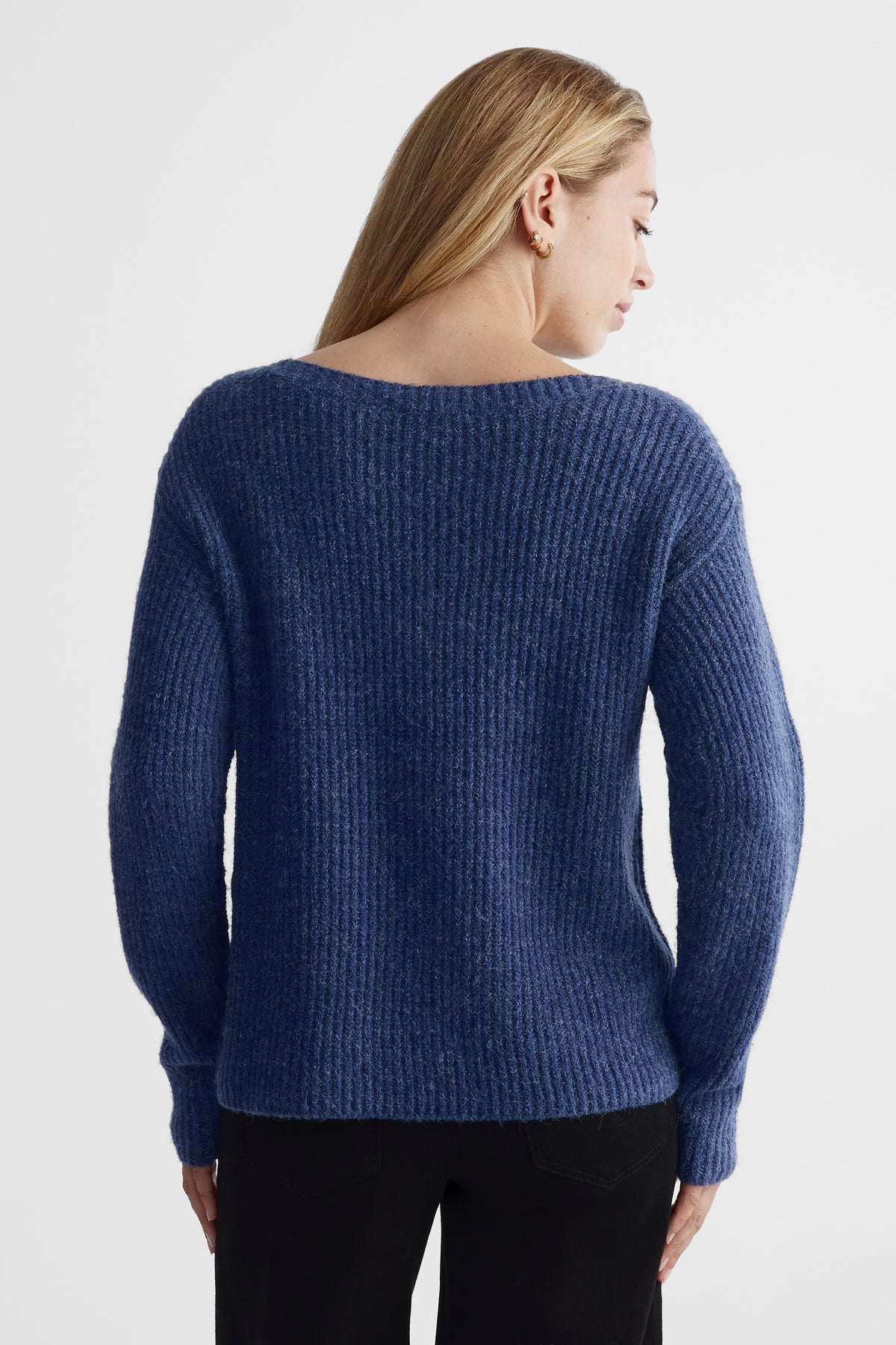 Chandail en tricot extensible - Femme && INDIGO