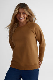 Chandail ouaté - Femme && BRUN