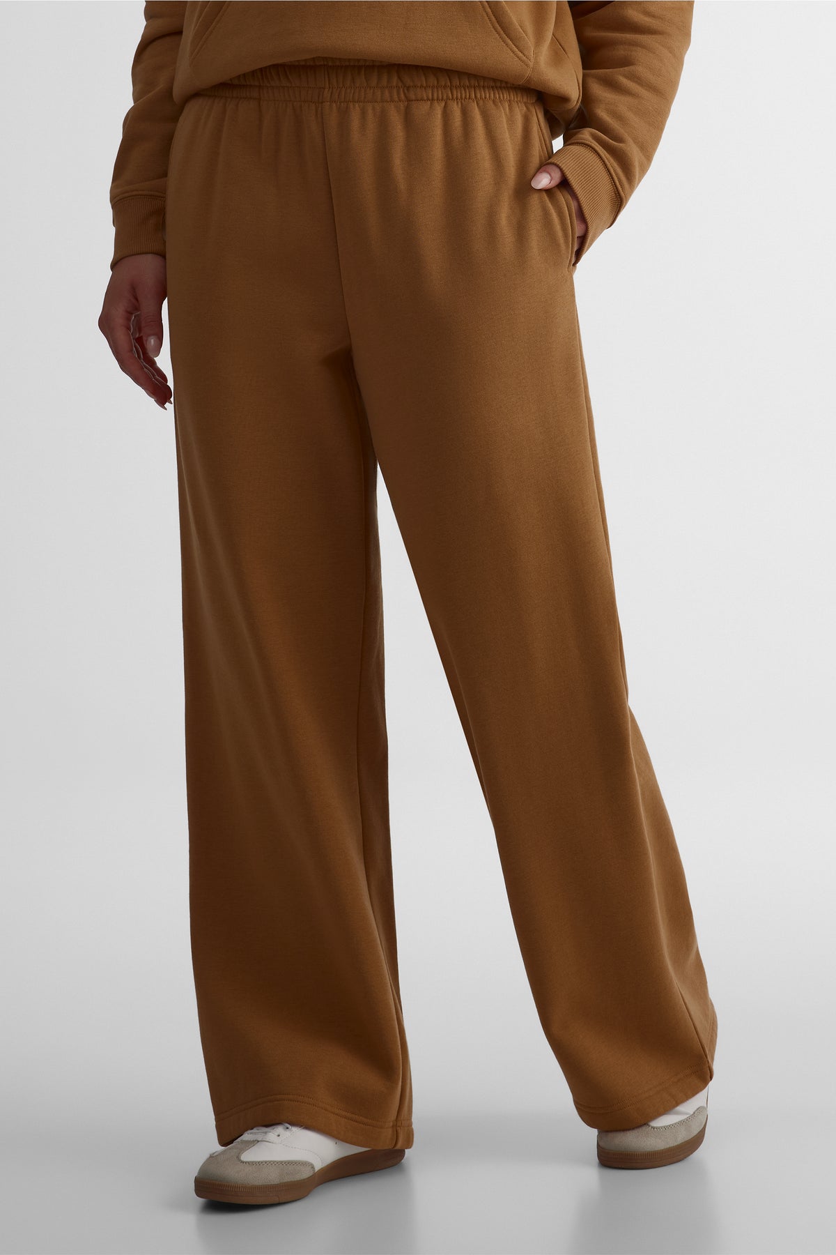 Pantalon douillet - Femme && BRUN