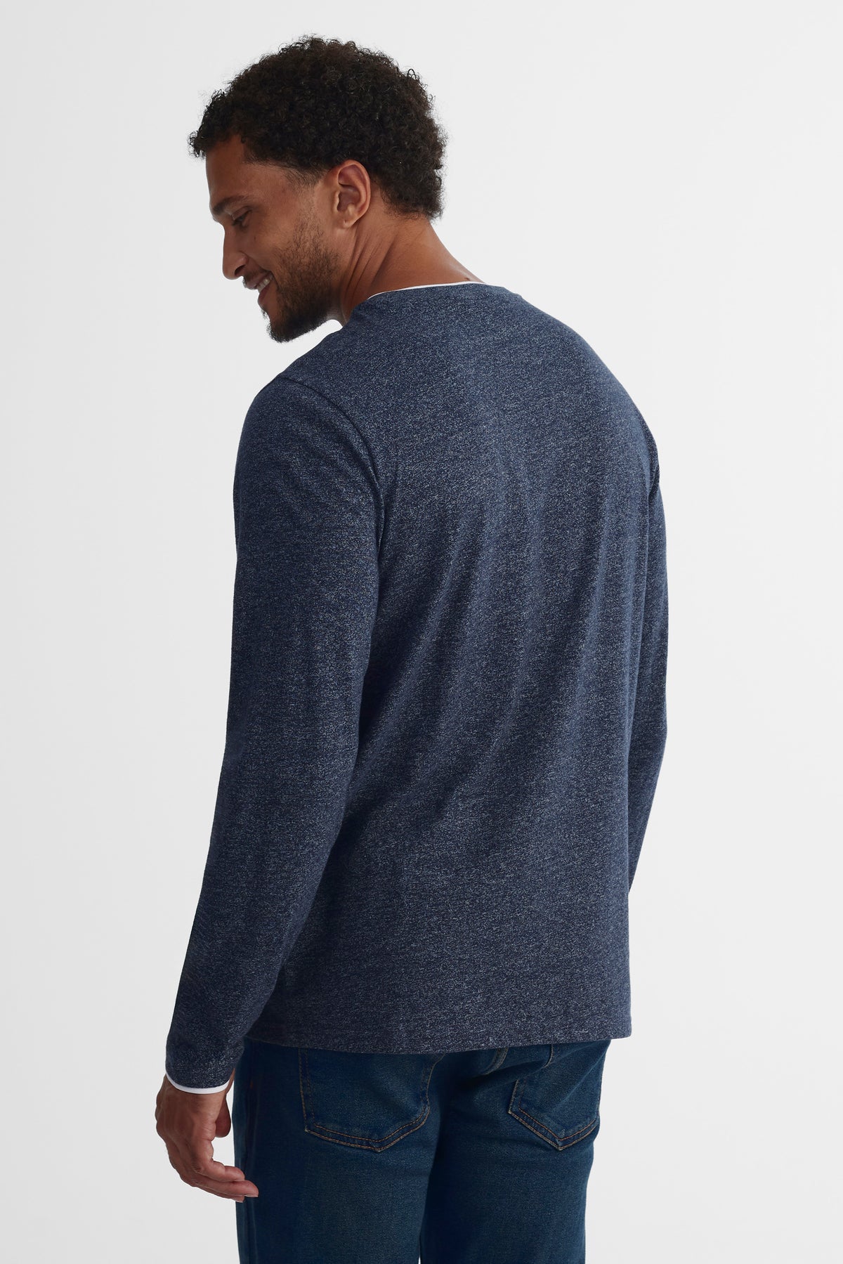 Chandail léger - Homme && MARIN MIXTE