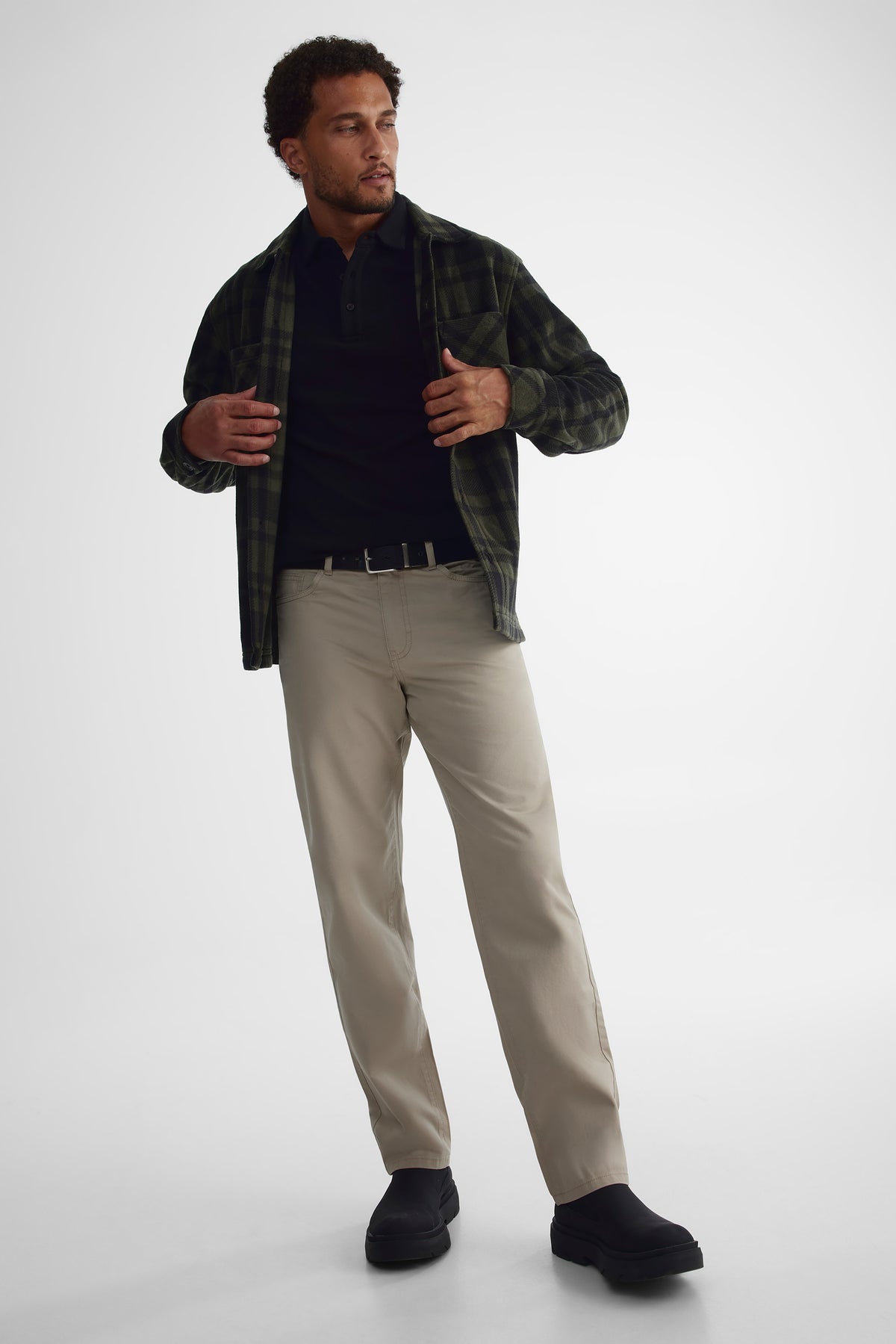 Polo - Homme && NOIR