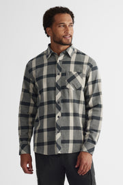 Chemise à manches longues - Homme && TAUPE MULTI