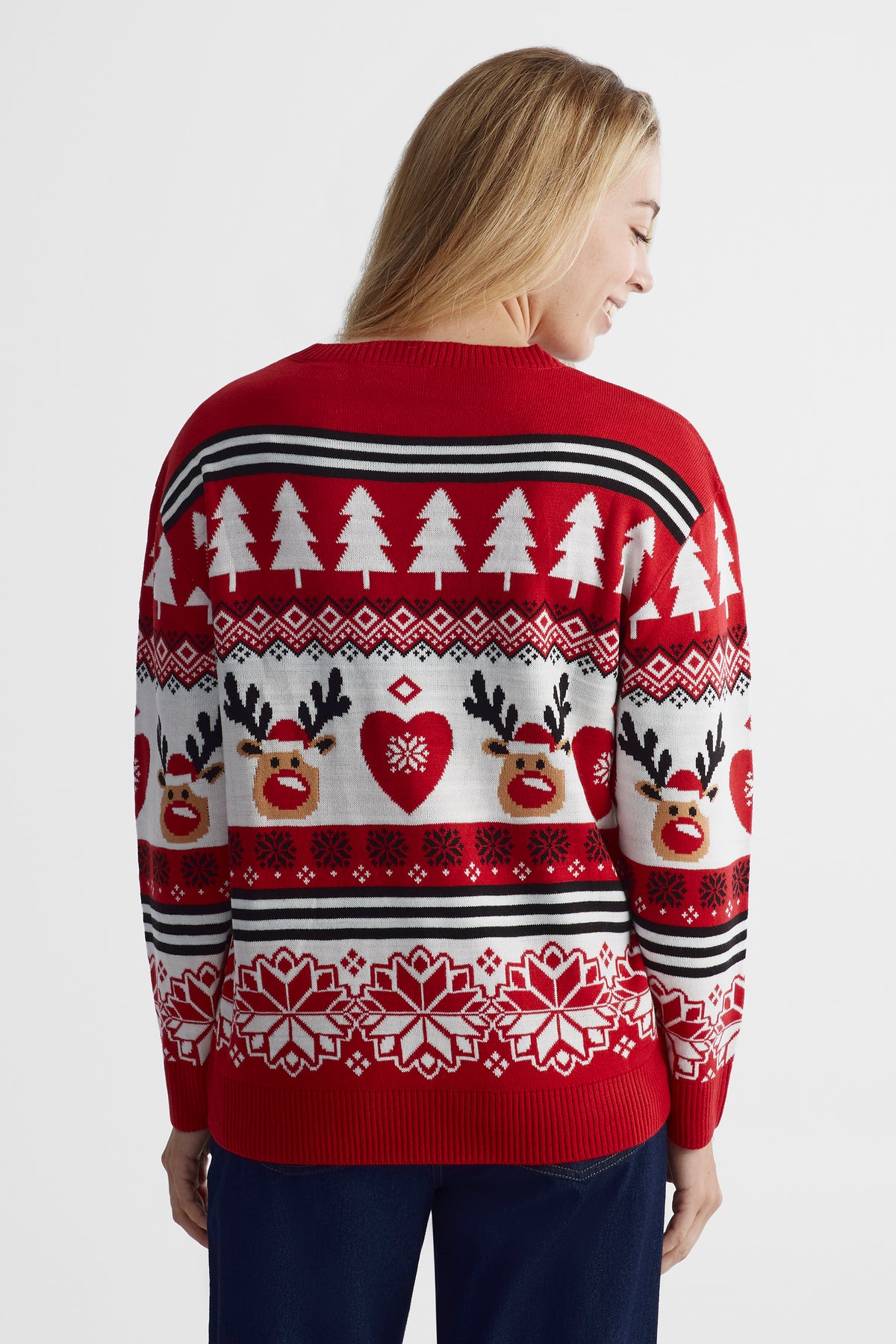 Chandail en tricot - Femme && BLANC