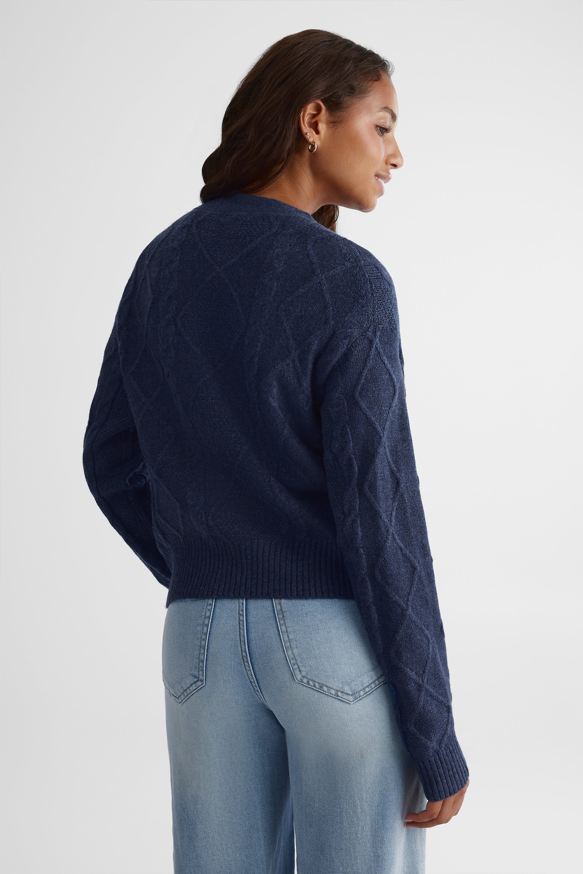 Cardigan câlin - Femme && MARIN