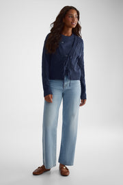 Cardigan câlin - Femme && MARIN