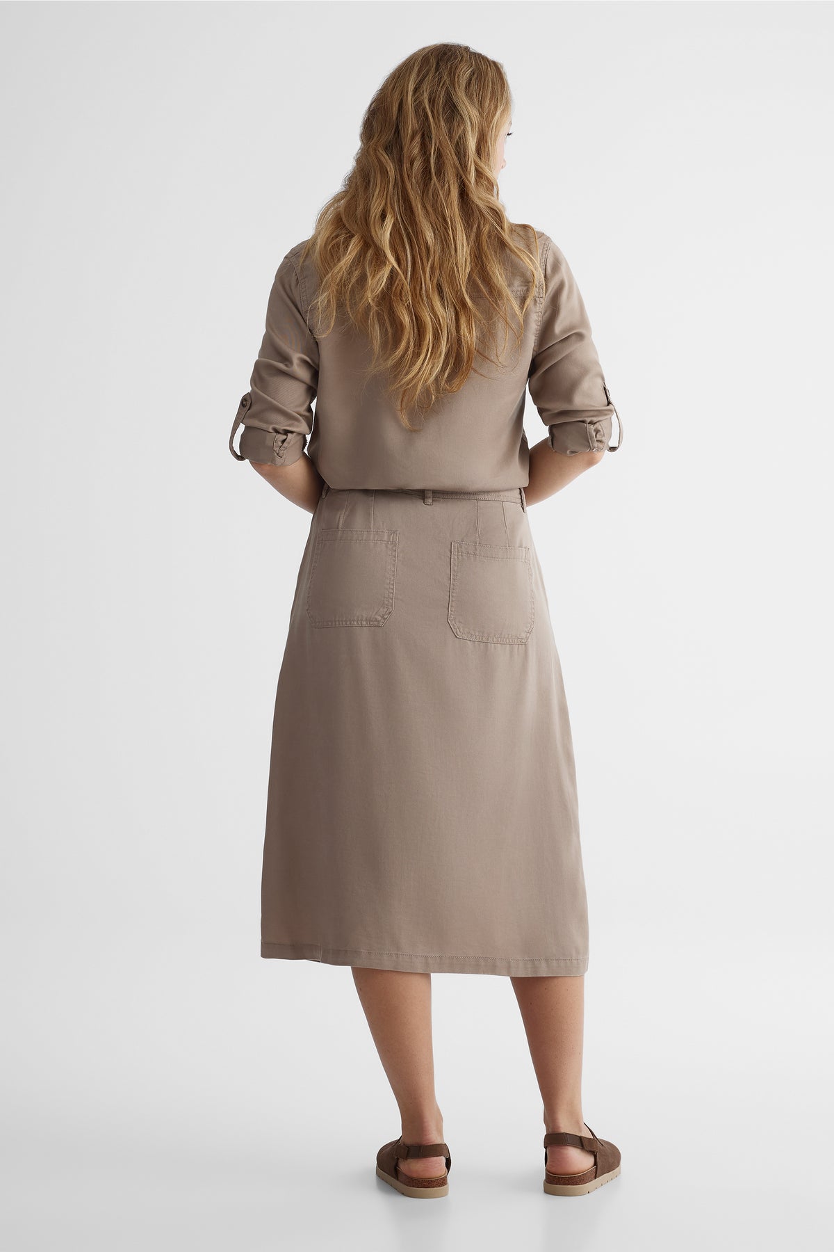 Jupe confortable - Femme && TAUPE