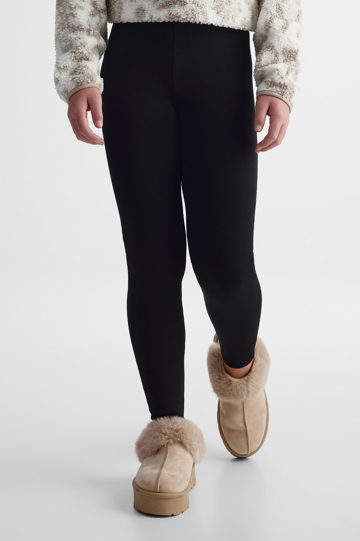 Legging extensible - Ado fille && NOIR