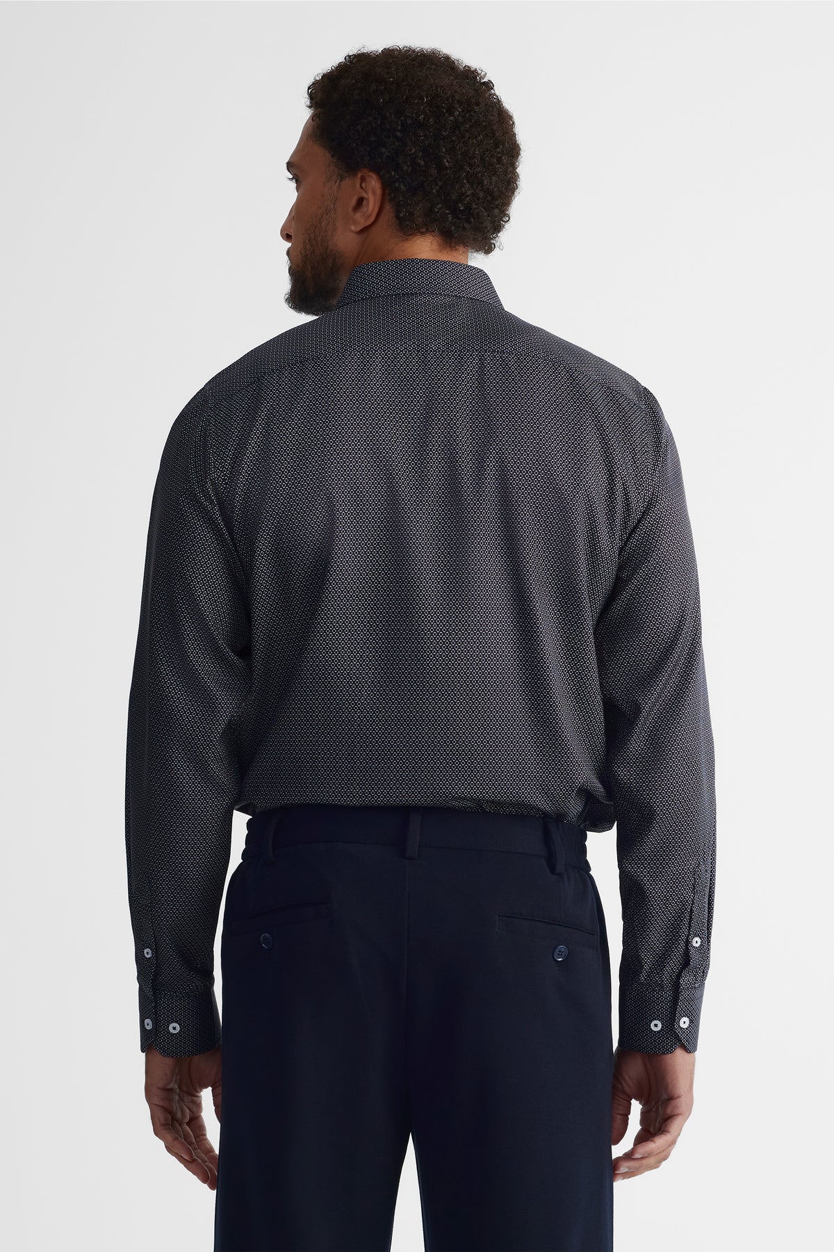 Chemise extensible - Homme && NOIR/MULTI