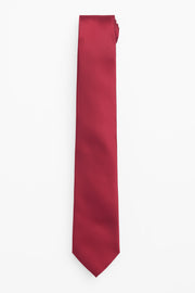 Cravate - Homme && ROUGE