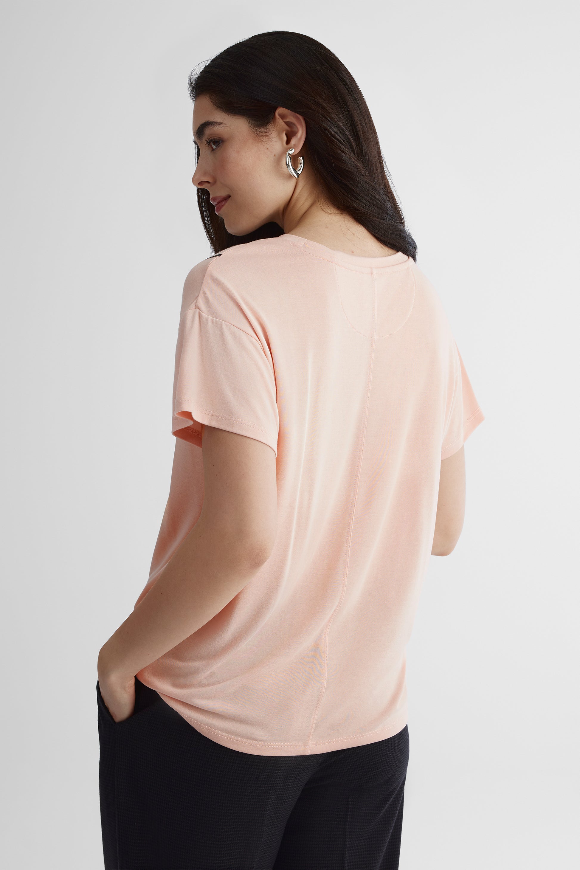 T-shirt confortable - Femme && ROSE