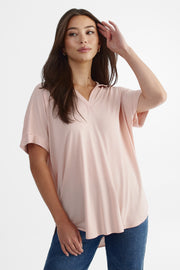 T-shirt à manches courtes - Femme && ROSE