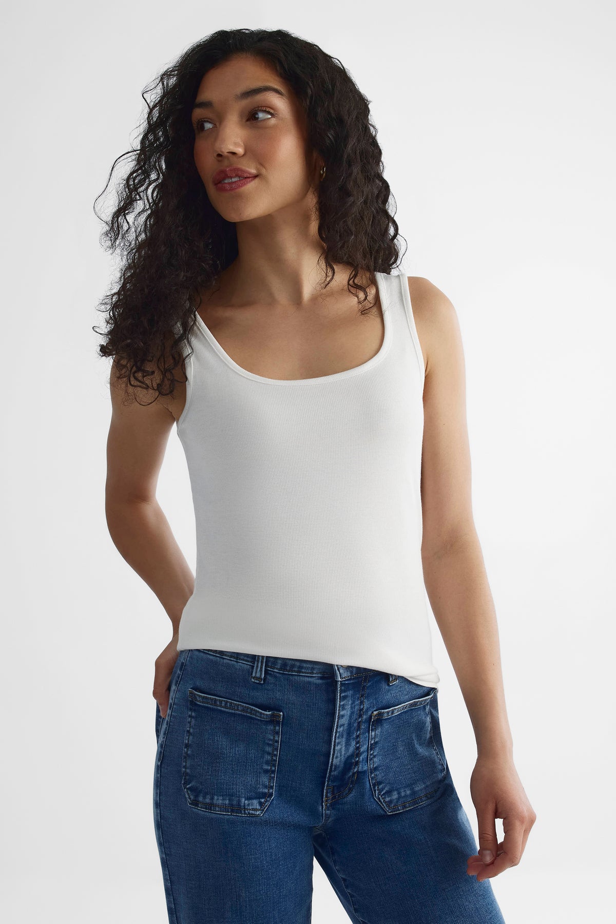 Camisole extensible - Femme && BEIGE